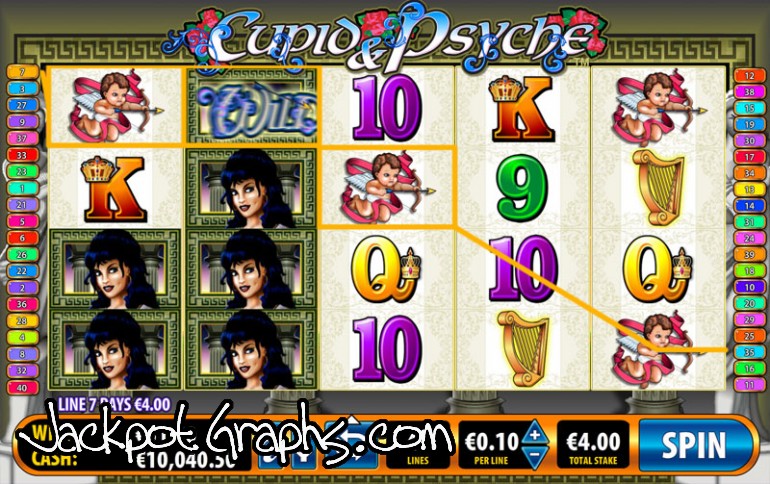 cupid and psyche free slots