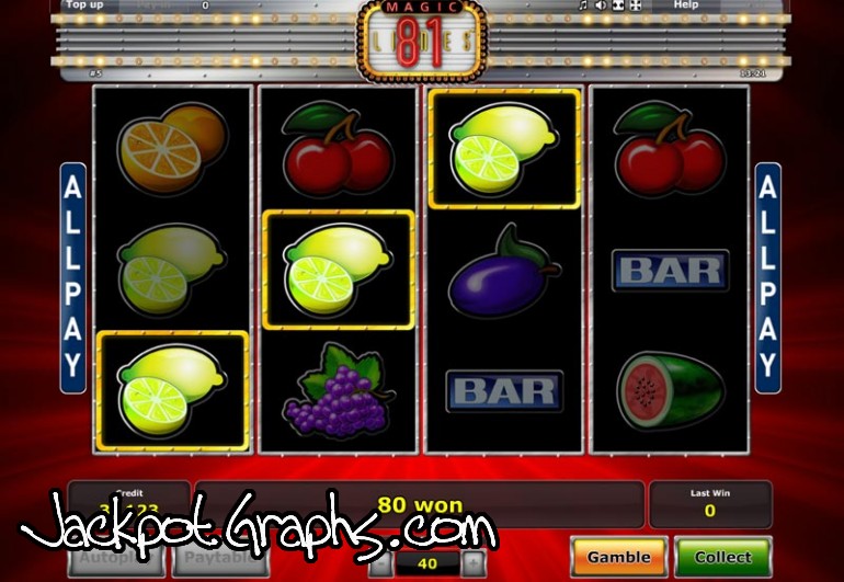 Magic 81 slot online, free